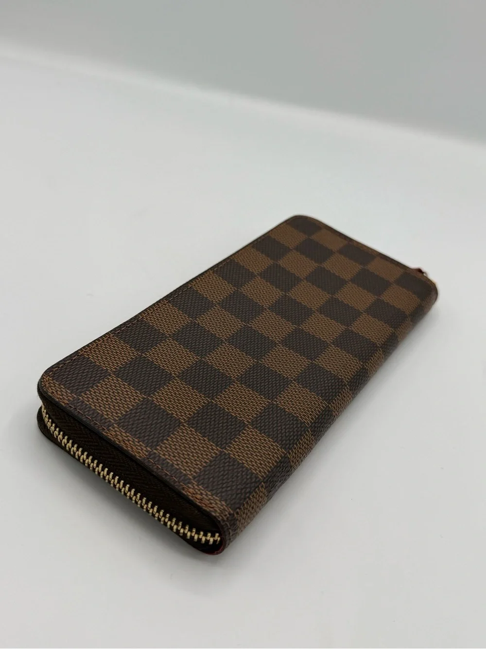 Louis Vuitton Clémence Wallet in Damier Ebene canvas